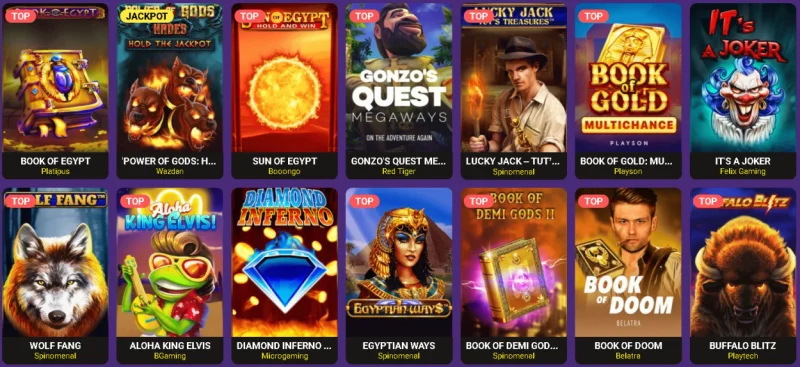 FairGo Casino Mobile Interface